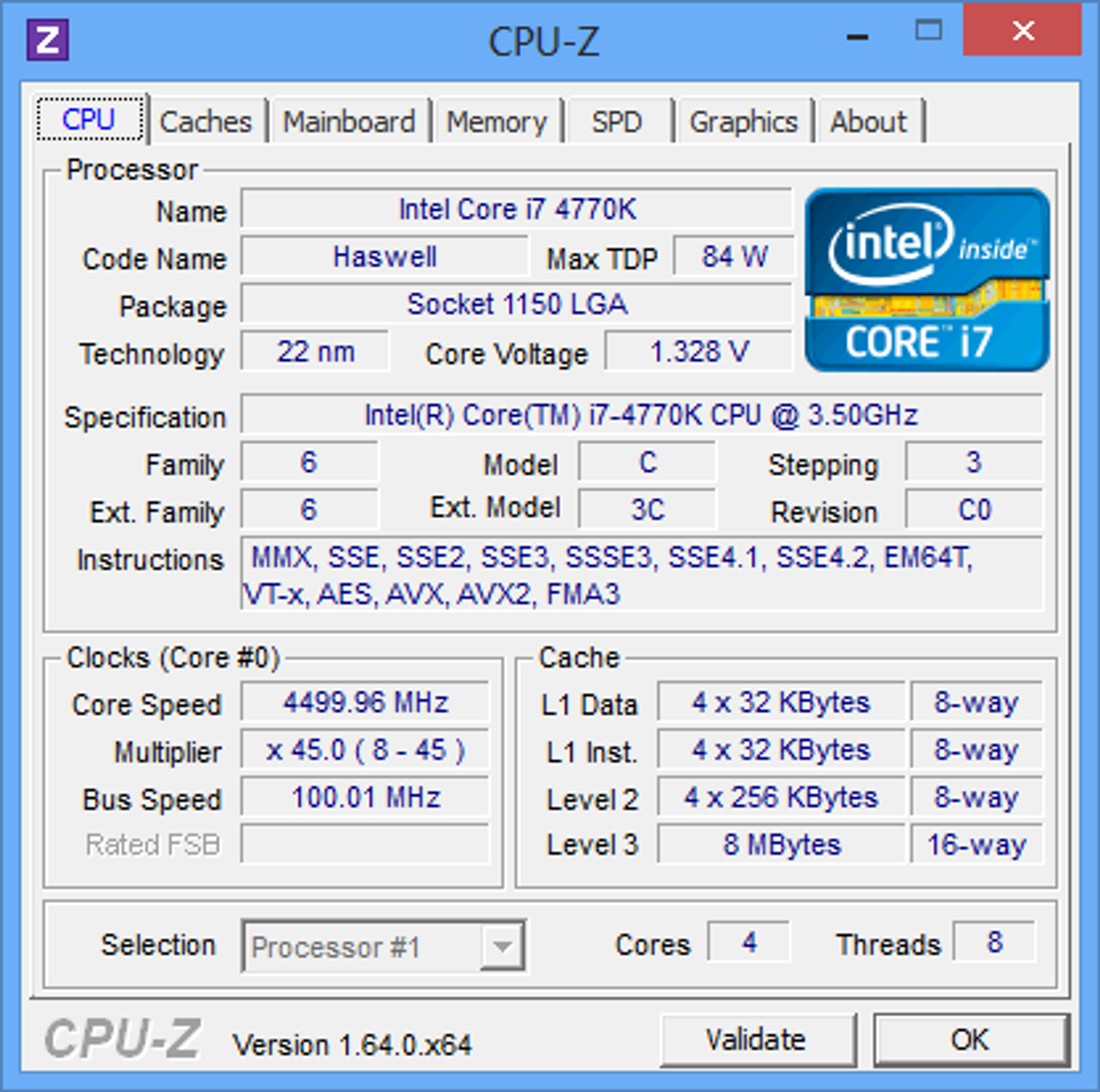 TEST: Intel Core i7 4770K «Haswell» - Overklokking - Tek.no